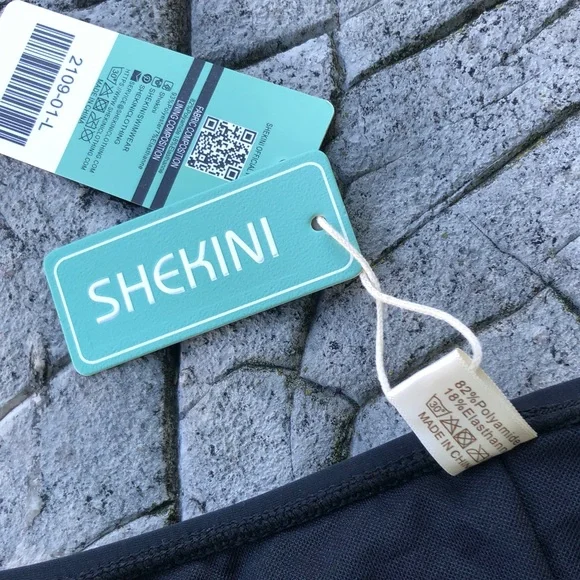 Shekini(L) Black Women's Swim Bottom - Picture 2 of 7